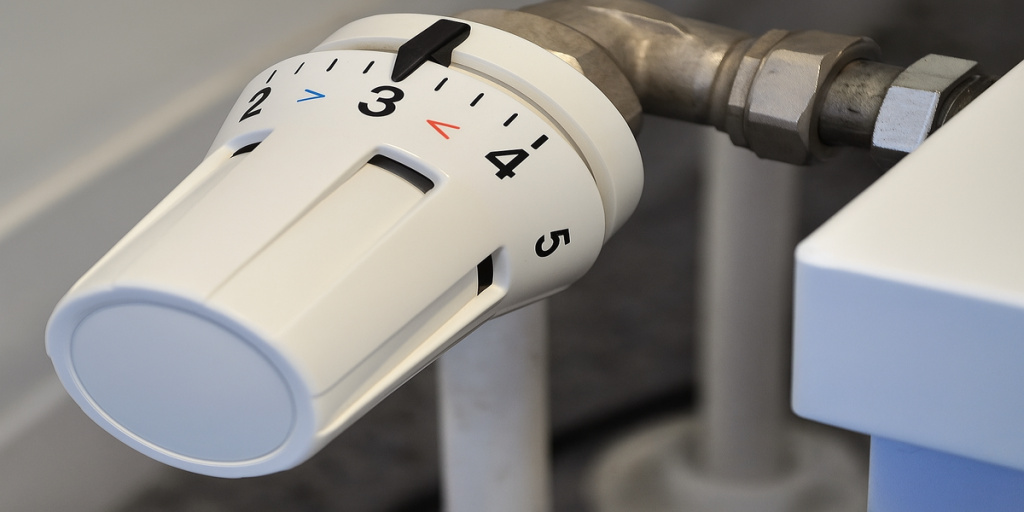 Válvula termostática de radiador con ajuste de temperatura